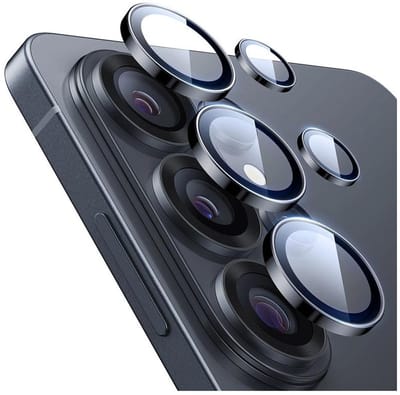 ESR Armorite Camera Lens Protector Geschikt voor Samsung Galaxy S26 Ultra - 9H Tempered Glass - Case Friendly - Zwart