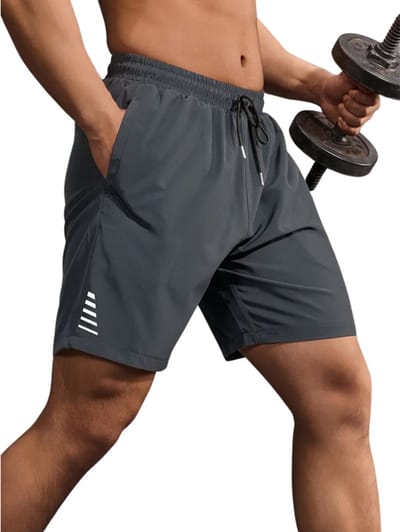 Bovista Tennisbroek Heren - Tennisshort - Tenniskleding - Padelbroek - Padel - Gym - Short - Grijs - Maat M