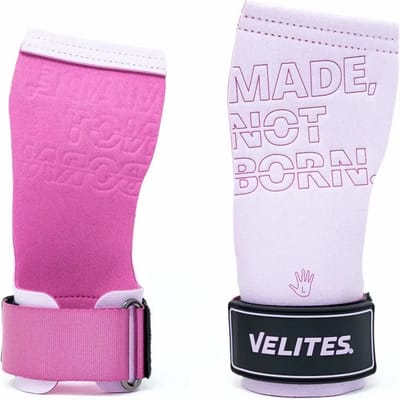 Velites Quad Pro Hand Grips Chalk – Maximale Grip. Speciaal voor Chalk – Pink Light – M