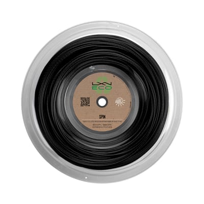 Luxilon Eco Spin Rol Snaren 12,2m-Zwart