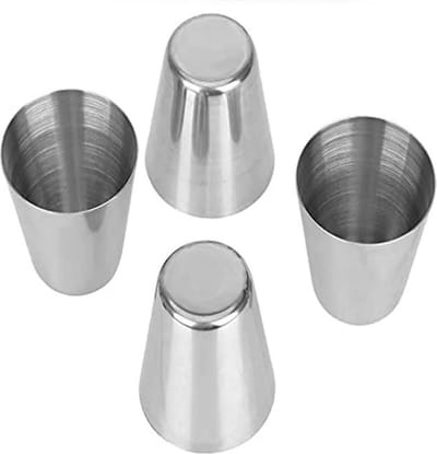Go Go Gadget - Shotglaasjes - RVS - 30ml - 1 set van 4 stuks