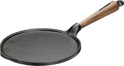 Gietijzeren Pannenkoekenpan - Duurzaam en Geschikt voor Inductie