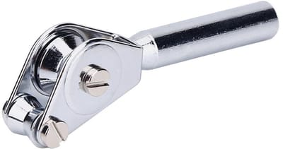 Dailygoods- Hengeltopgeleiding Roestvrij Staal - Hengelaccessoire - Trolling - Zeeboot - Duurzaam - Bescherming tegen breuk - Rolgeleider
