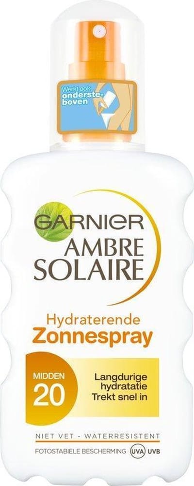 Garnier Ambre Solaire Hydraterende Zonnebrandspray SPF 20 - 200 ml