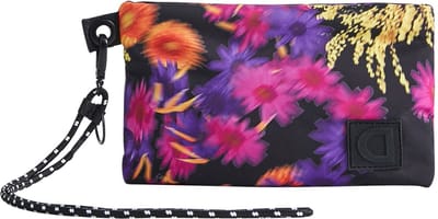 Desigual Utensil zak Mone Misty Flower Priscil Pouch Black Veelkleurig