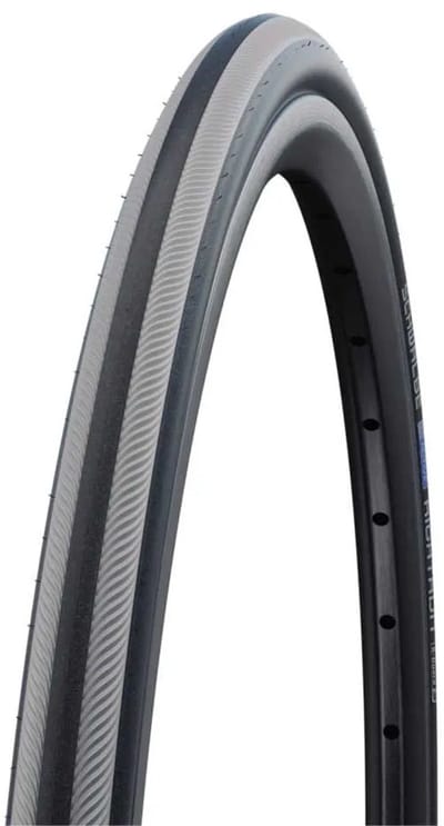 Schwalbe Rightrun Hs378 26´´ X 1.00 Stevige Urbanband Zwart,Grijs 26´´ x 1.00