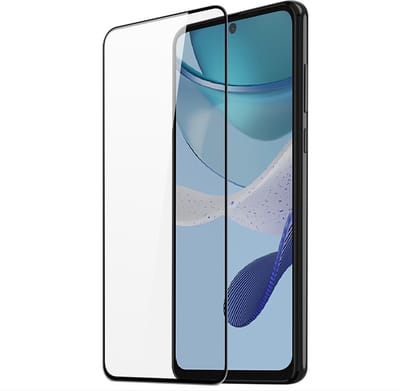 Dux Ducis Screen Protector - Geschikt voor Motorola Moto G53 Screen Protector - Dux Ducis Full-Cover Tempered Glass - Zwart