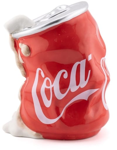 Spaarpot Cola blikje 11,8x9,8x14,2cm