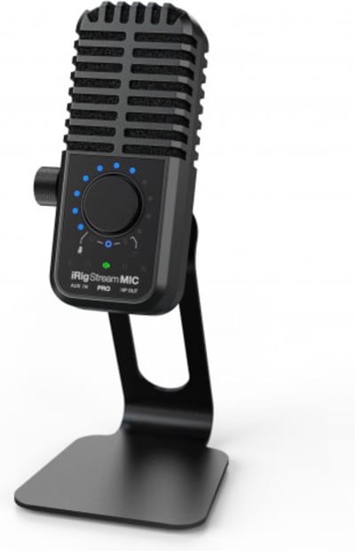 IK Multimedia iRig Stream Mic Pro - iOS interface