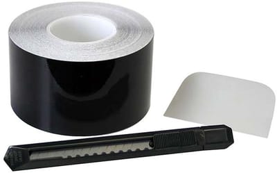 FOLIATEC Chrome Delete Set - Hoogglans Zwart