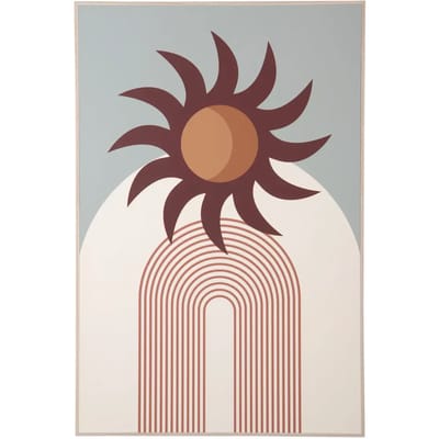 Present Time Wanddecoratie Alto Sol - Multicolor - 3x40x60cm - Modern