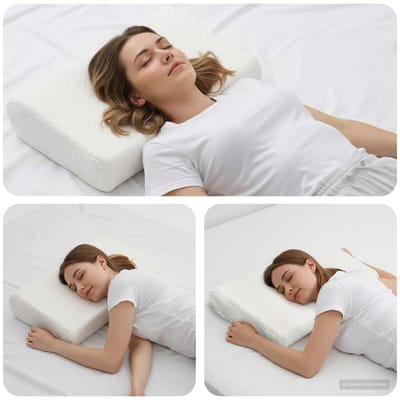 vidaXL - Slapen - kussen - 60 - x - 37 - x - 12,5 - cm - Medium - Traagschuim - Wit