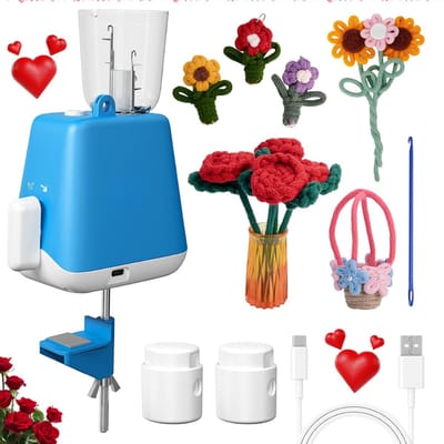 DYNA® Breimachine - Breimolen - Breimachine Volwassene - Blauw - 23cm x 19cm x 8cm