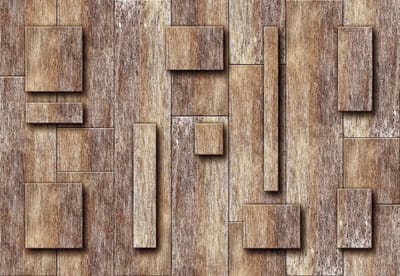 Fotobehang Wood Planks Abstract Texture | XL - 208cm x 146cm | 130g/m2 Vlies