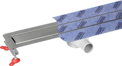 Douchegoot Wiper Invisible 60 cm Betegelbaar verborgen onder de tegels