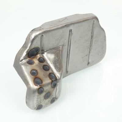 Reparatieplaat achterschokdemper RMS voor scooter Piaggio 125 Vespa ET3 1976-1983