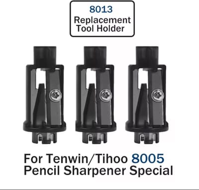 3 Stuks 8013 Puntenslijper Onderdelen – Replacement Tool Holder voor Tenwin / Tihoo 8005 Elektrische Puntenslijper