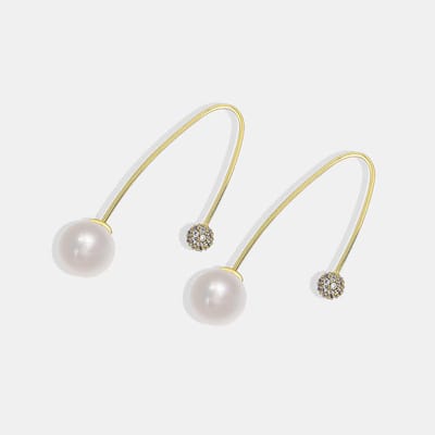 Oorhangers met Parel en Glans – Tijdloos Design | Twinolo