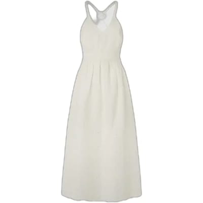 Pepe Jeans Gisela Mouwloze Jurk Beige L Vrouw