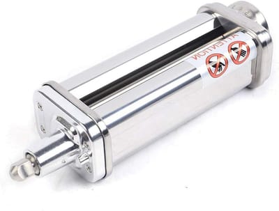 Pasta Opzetstuk - Pastamaker Keukenmachine - Verse Pasta Maken - 8 Dikte-instellingen - 14 cm breed - Zilverkleurig