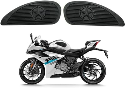 Tankbescherming Motor - Rubber Pads - Motor Beschermen - Antislip Textuur - 2 Stuks - Zwart