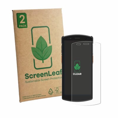 2 Stuks Screenprotector voor Urovo CT58S - Hoogwaardige Beschermfolie transparant