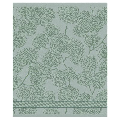 DDDDD - Trees 6x Keukendoek - Set van 6 stuks- Katoen - Bomenprint - 50x55 cm - Badstof - Groen