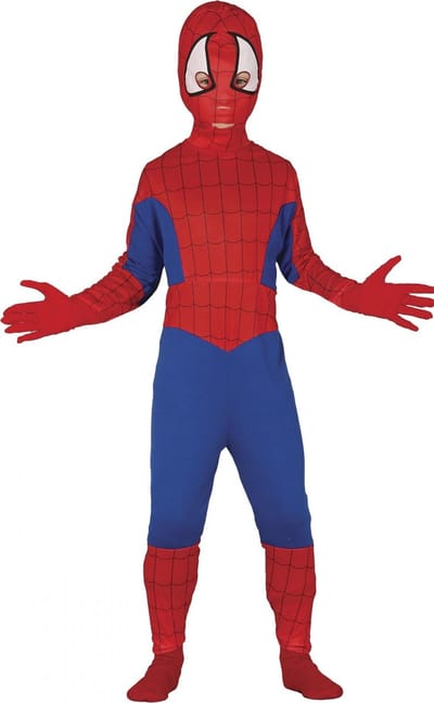 Fiestas Guirca - Kinderkostuum Spiderman - 5-6 jaar - Carnavalskleding - Carnaval - carnavalskleding 2027 - Carnaval kostuum