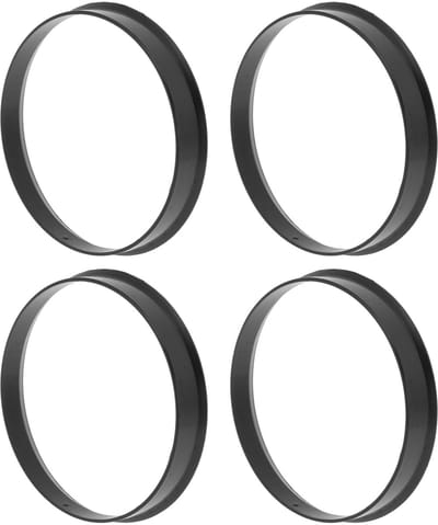 Cosensi - Dailygoods - Auto Wiel Hub Centric Ringen 66.1mm tot 63.4mm Zwart