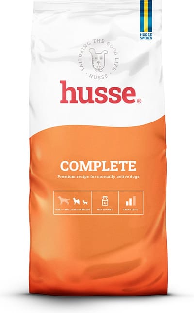Husse Essential Complete - Hondenbrokken- Droogvoer - Hondenvoer - 15kg