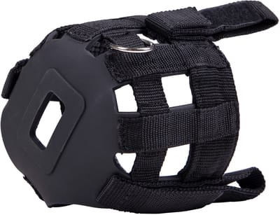 QHP - Graasmasker Attachable - Zwart - Mini Shet