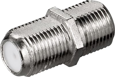 Goobay 11372 adapter F Zilver