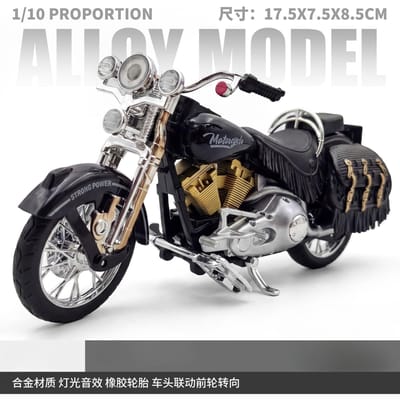 1:10 legering Sport Cruise Motorfiets Model Diecast Straatrace Motorfiets Model Kinder Cadeau