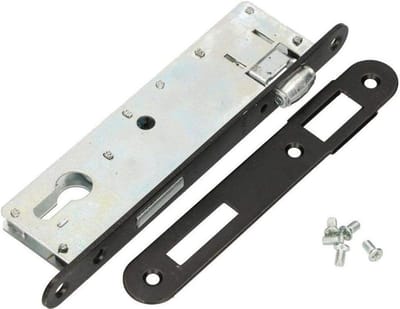 Insteekslot - Deurslot - Deuren Beveiligen - Universeel Toepasbaar - 72/34 PZ - Zwart/Zilver