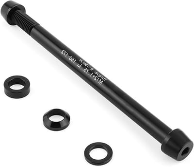 Fietsroltrainer Steekas - Fietsadapter - Indoor Fietsen - Verstelbare Lengte - M12 x 1.5 160-172mm - Zwart