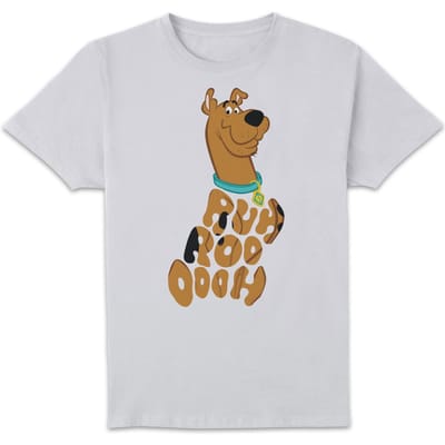 Scooby Doo RUHROOOOOH Men's T-Shirt - White - S