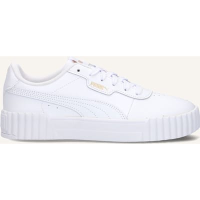 PUMA Carina 3.0 Dames Sneakers - PUMA White-PUMA Gold