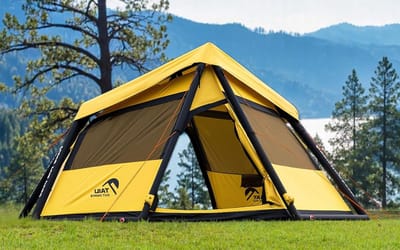 Ruime en duurzame koepeltent voor kamperen, ideaal voor gezinnen en outdoor avonturen