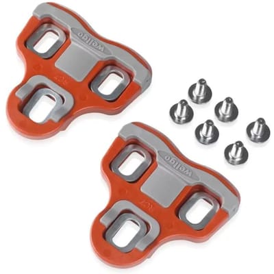 XLC PD-X06 Schoenplaatjes Look Keo Pedalen - Speling 6° - Rood