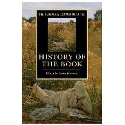 The Cambridge Companion To The History Of The Book - Leslie (University of Windsor, O