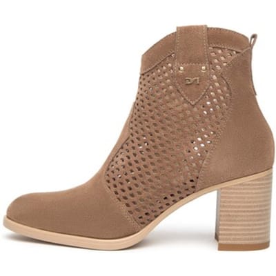 Nerogiardini Laarzen Velour Tr Capua Beige+ - Fashion Wear - Vrouwen