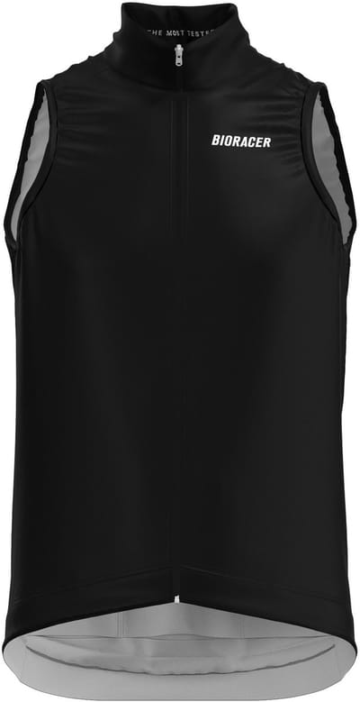 BIORACER Icon - Wind Body Tussenseizoen - Heren - Eclipse Zwart - Winddicht & Thermisch - Maat S