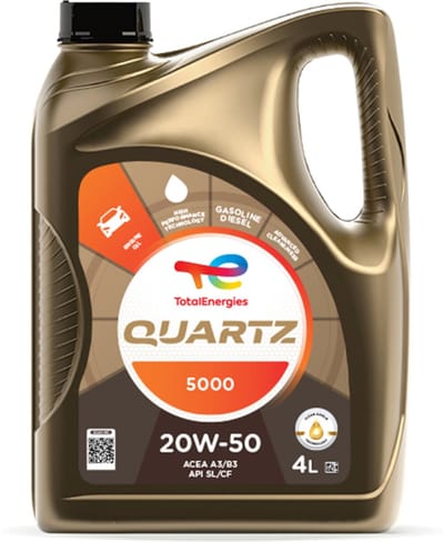 Total Quartz 5000 20W50 - 4L