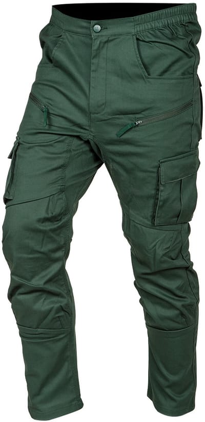 NEO TOOLS Outdoor Serie - Werkbroek Jogger - Groen - XS - Ergonomische Zakken