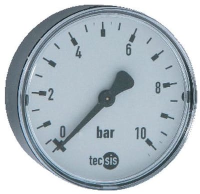 SYR Manometer 11 voor SYRobloc SG 24+25 G1/4 0-10bar d.63mm, 0011.08.000
