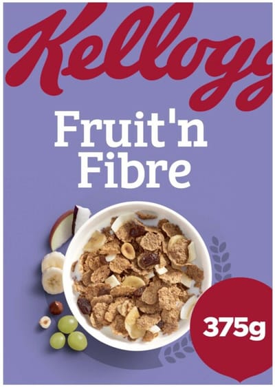 Kellogg's All bran fruit 'n fibre 8 pakken x 375 gram