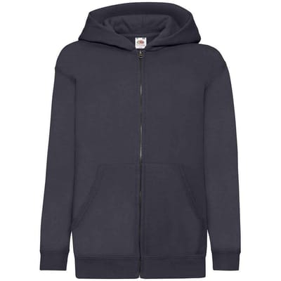 Fruit of the Loom Kinderen/Kinderkapjes Sweatshirt (Deep Navy)