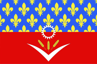 Vlag Seine-Saint-Denis 100x150cm