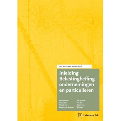 Inleiding Belastingheffing Ondernemingen En Particulieren 2026 - Mr.M.J. Hoogeveen