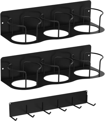 Famanu - Magnetische bekerhouder voor compacte flessenorganizer voor koelkast en kast